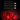 PIXXIESX STAIN  GRAY RED  LIGHT