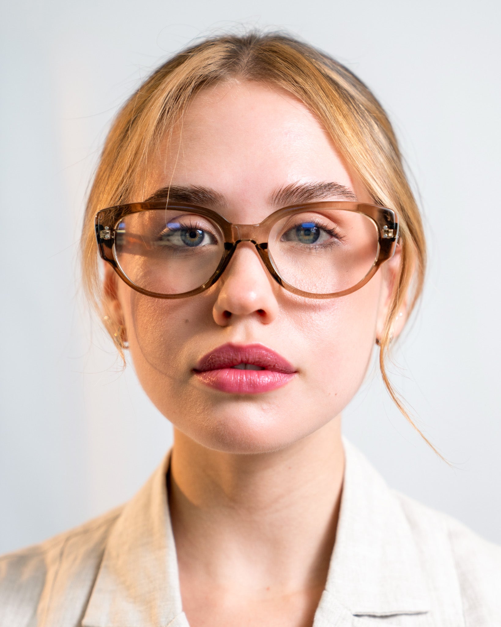 PIXXIESX CAT LEOPARD BROWN BLUE LIGHT ELRAYO