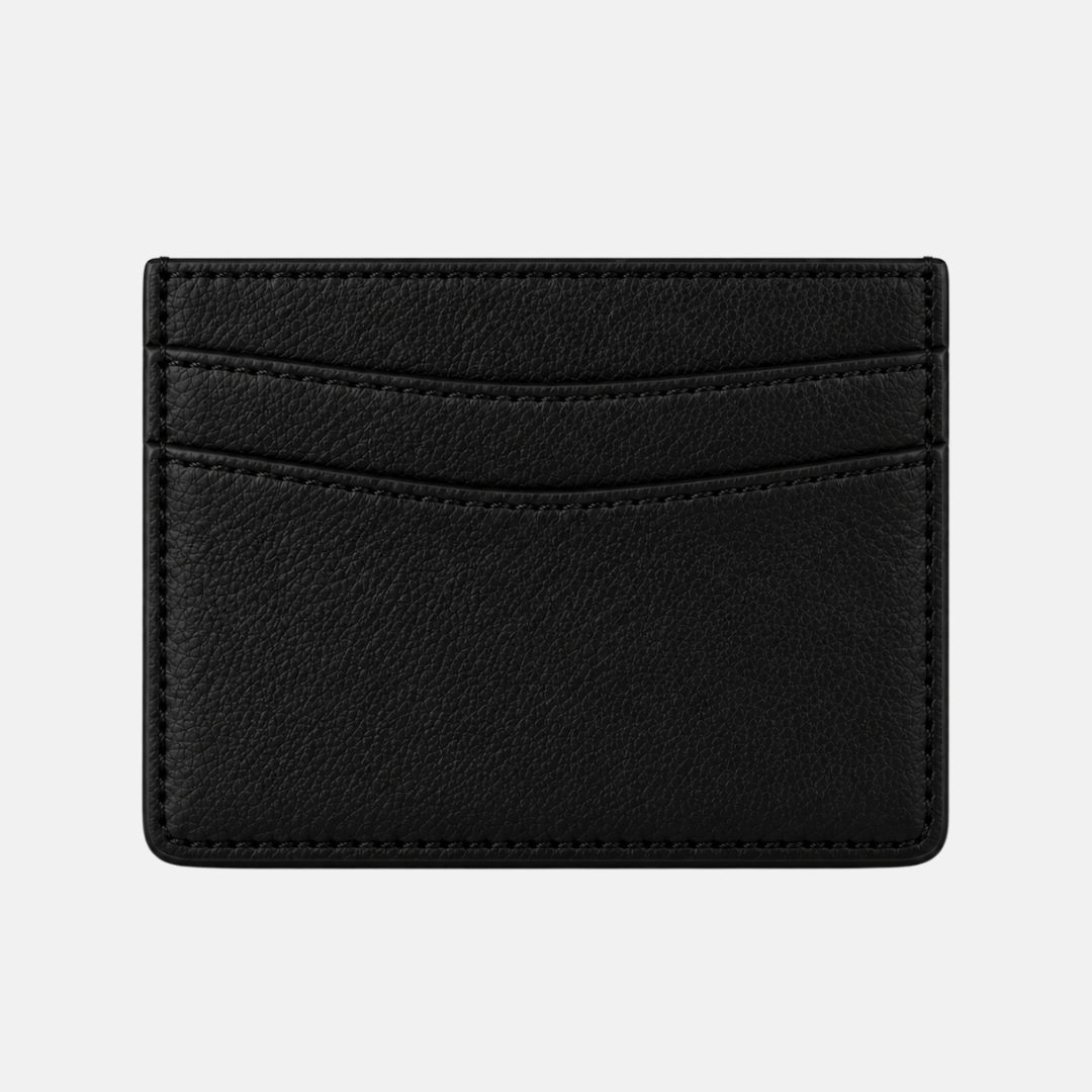 TARJETERO EMILAN CUERO - BLACK