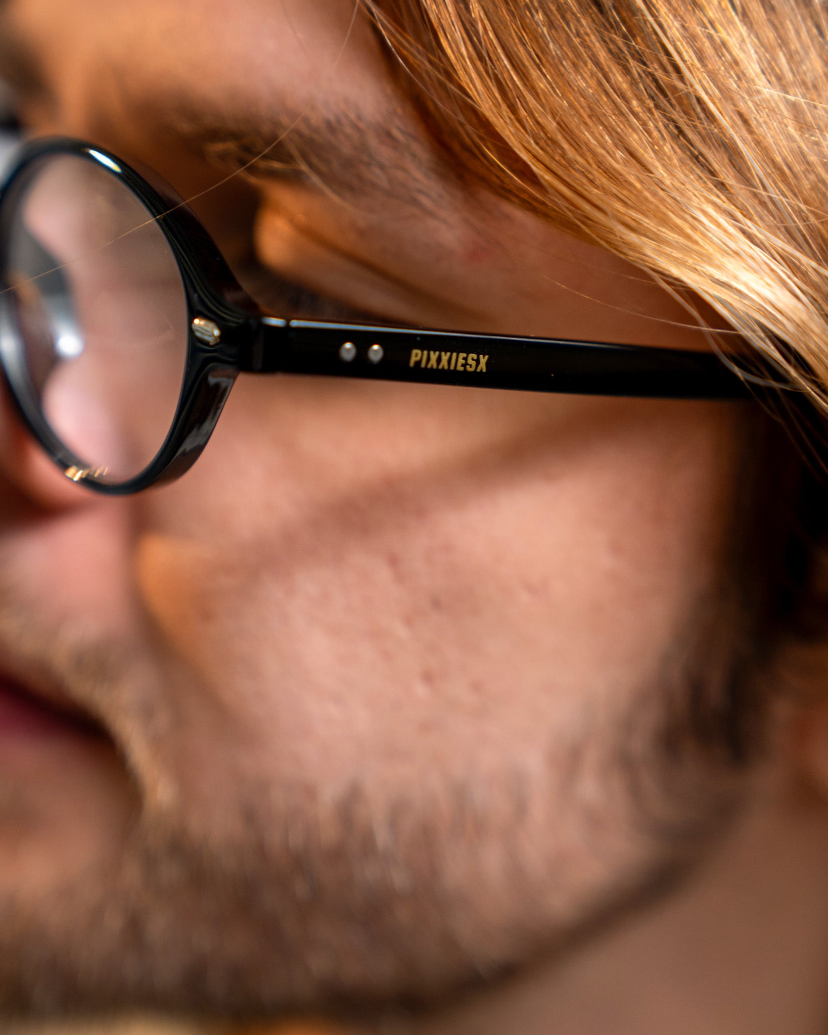 PIXXIESX OLD BLACK BLUE LIGHT PIXXIESX SUNGLASSES