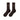 Signature Crew Socks - Brown TRUE