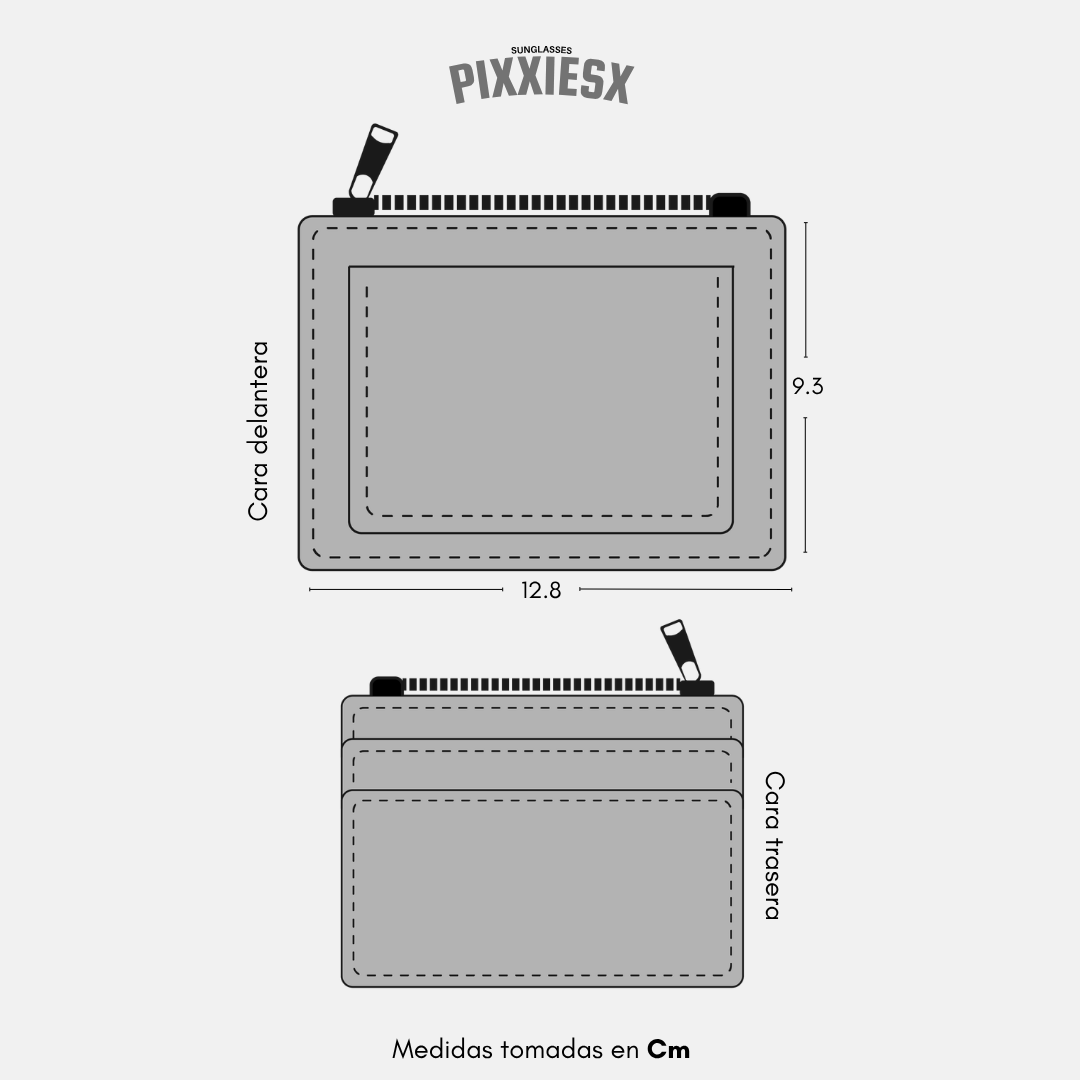 TARJETERO AMEL - 100% CUERO PIXXIESX SUNGLASSES