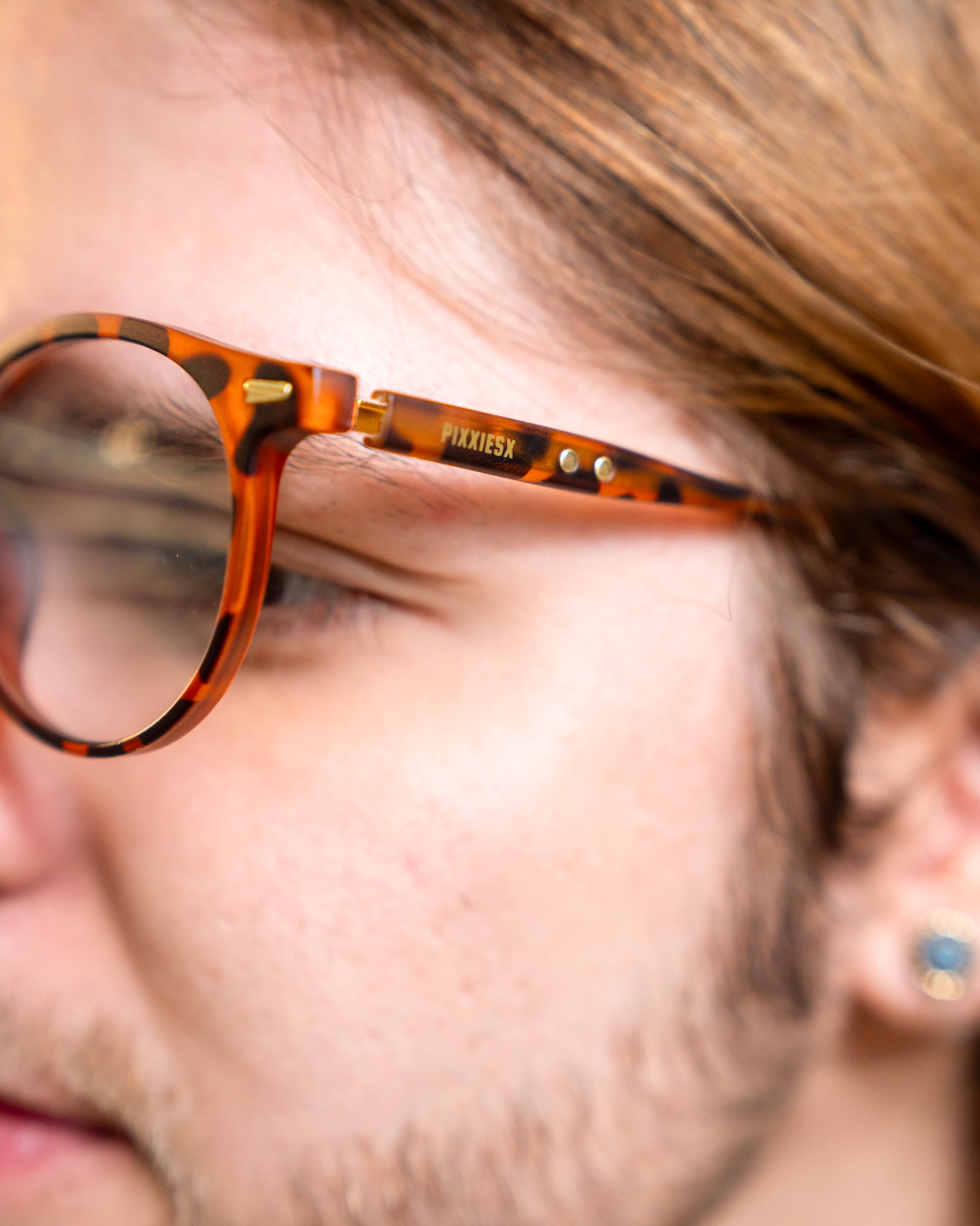 PIXXIESX NOLA LEOPARD BLUE LIGHT PIXXIESX SUNGLASSES