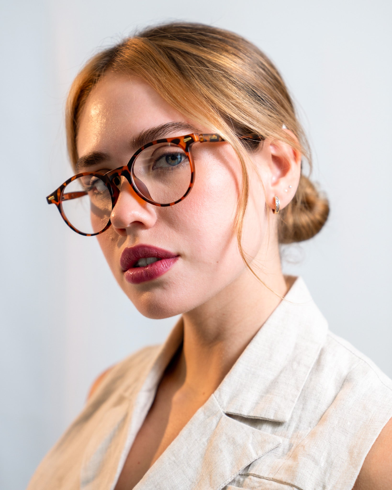 PIXXIESX NOLA LEOPARD BLUE LIGHT PIXXIESX SUNGLASSES