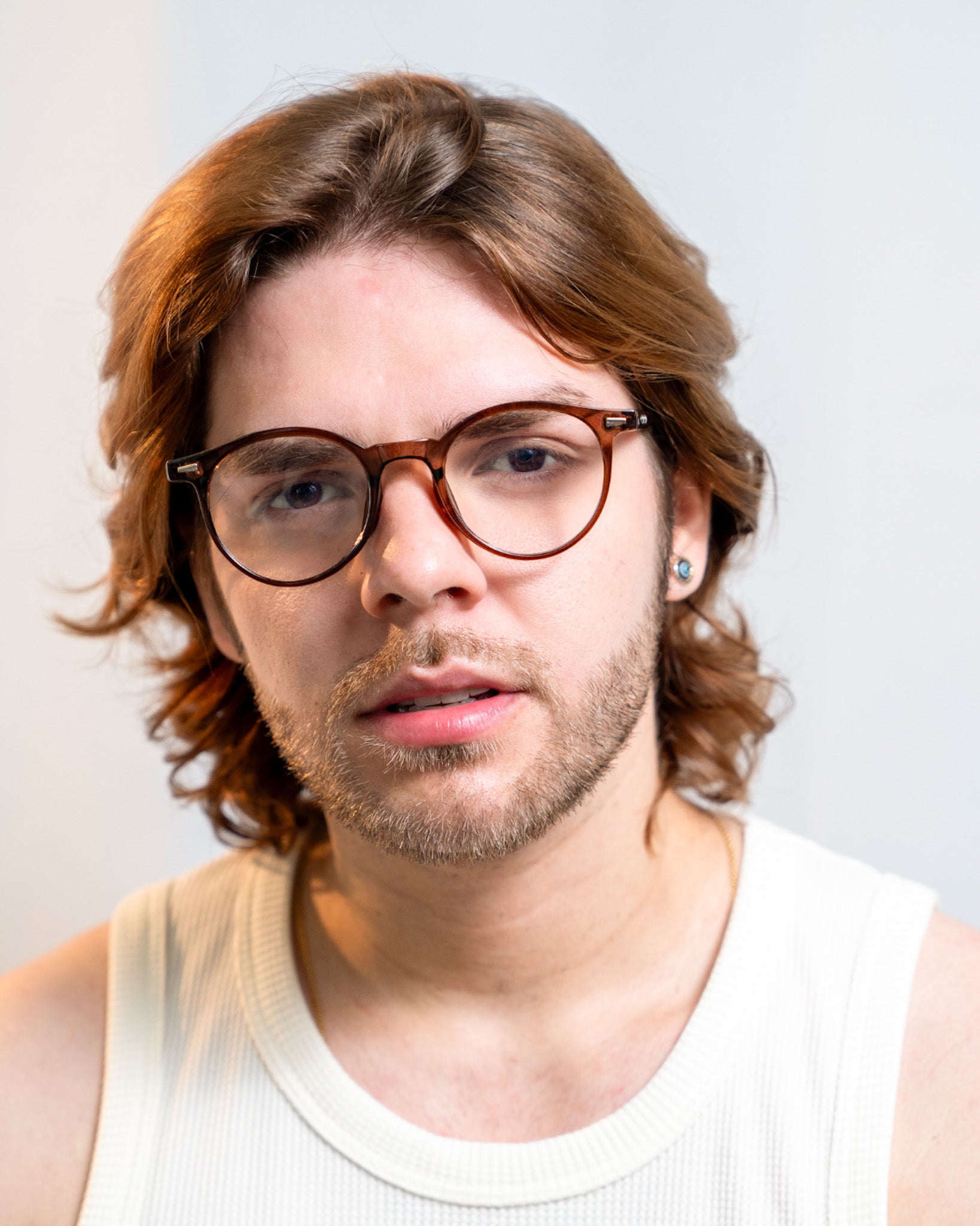 PIXXIESX NOLA BROWN BLUE LIGHT PIXXIESX SUNGLASSES