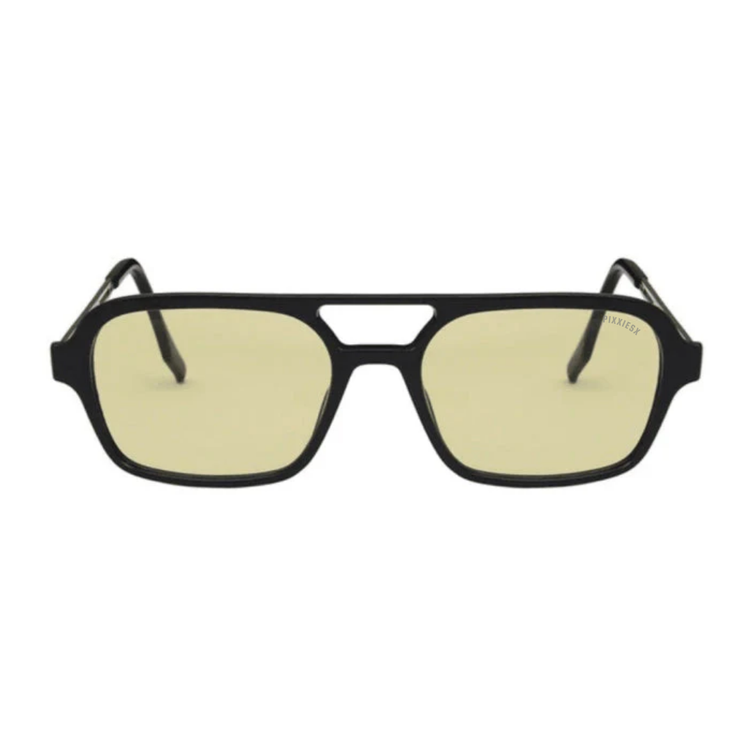 PIXXIESX PARIS BLACK AND YELLOW ELRAYO