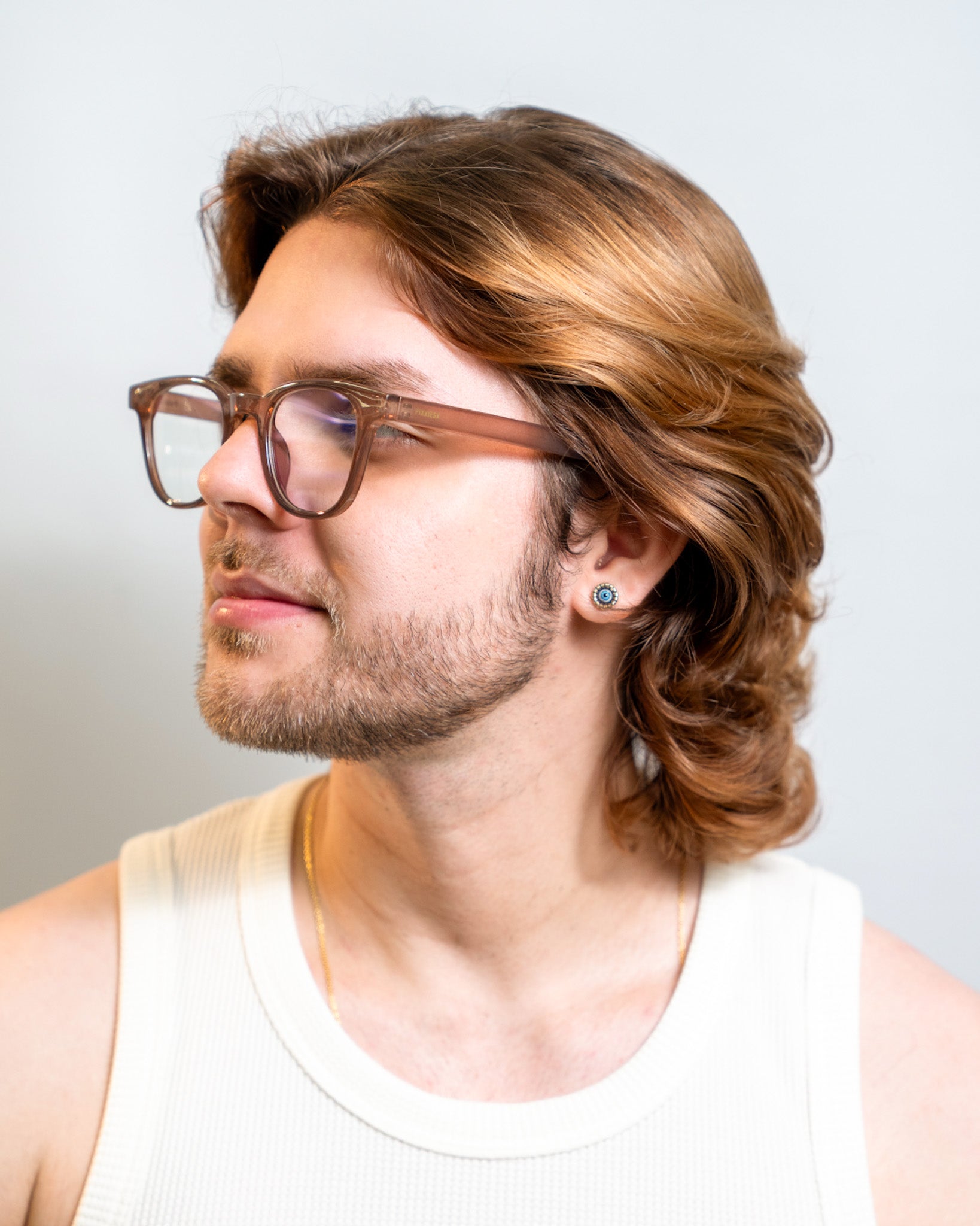 PIXXIESX MARCÓ CHAMPAGNE BLUE LIGHT PIXXIESX SUNGLASSES