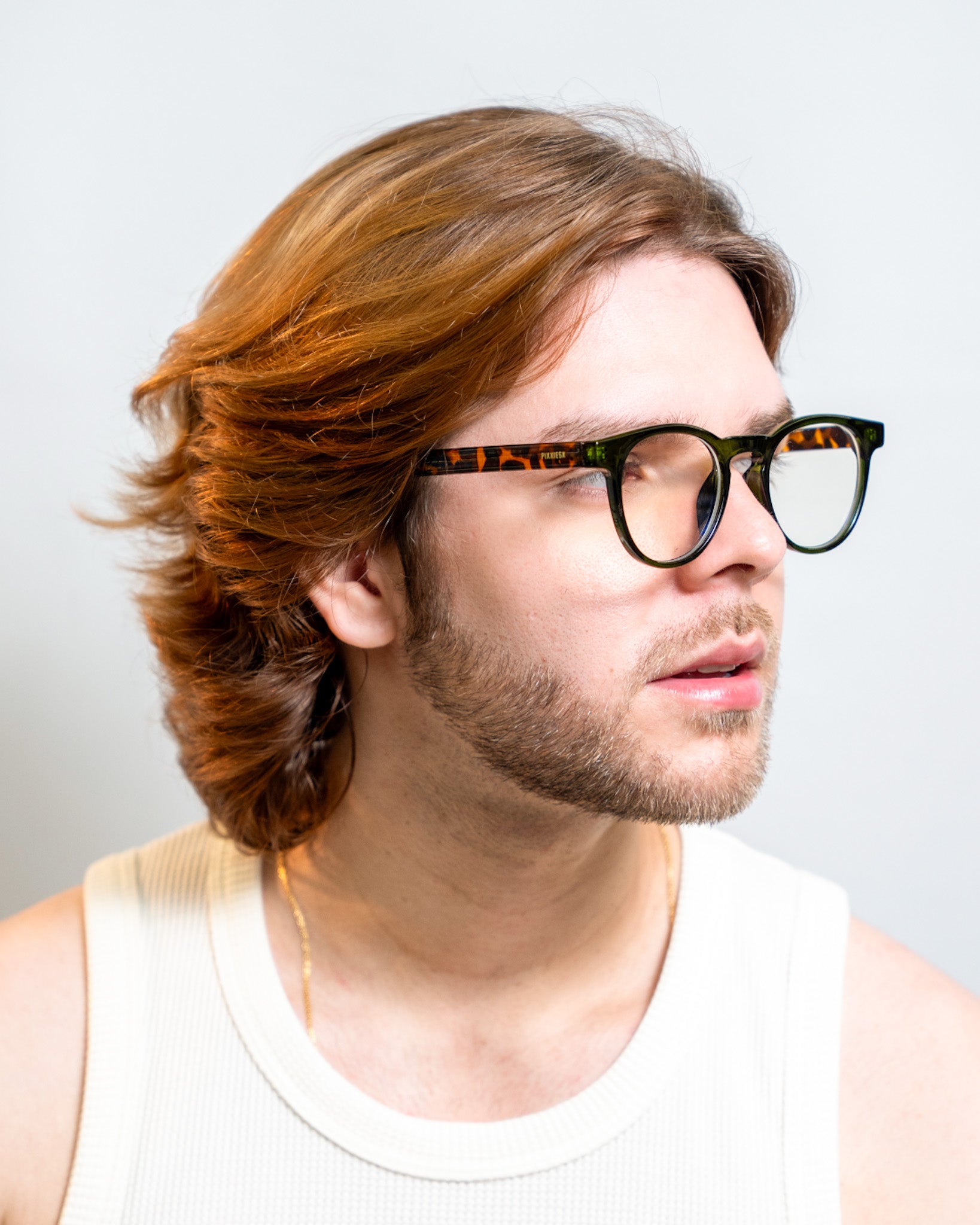 PIXXIESX SQUERD LEOPARD GREEN BLUE LIGHT PIXXIESX SUNGLASSES