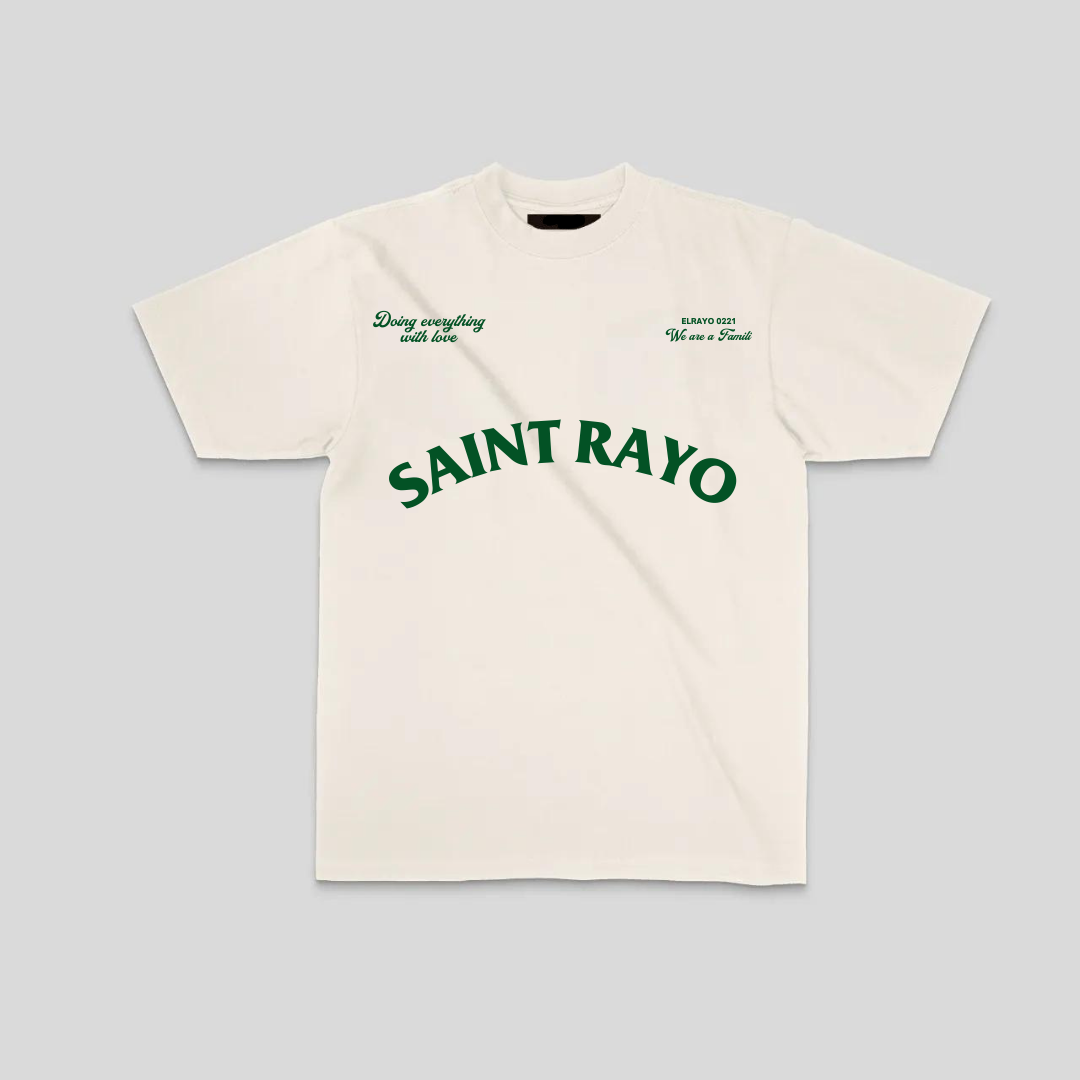CAMISETA  SAINT RAYO BEIGE ELRAYO