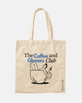 TOTE BAG COFFEE & GLASSES CLUB PIXXIESX