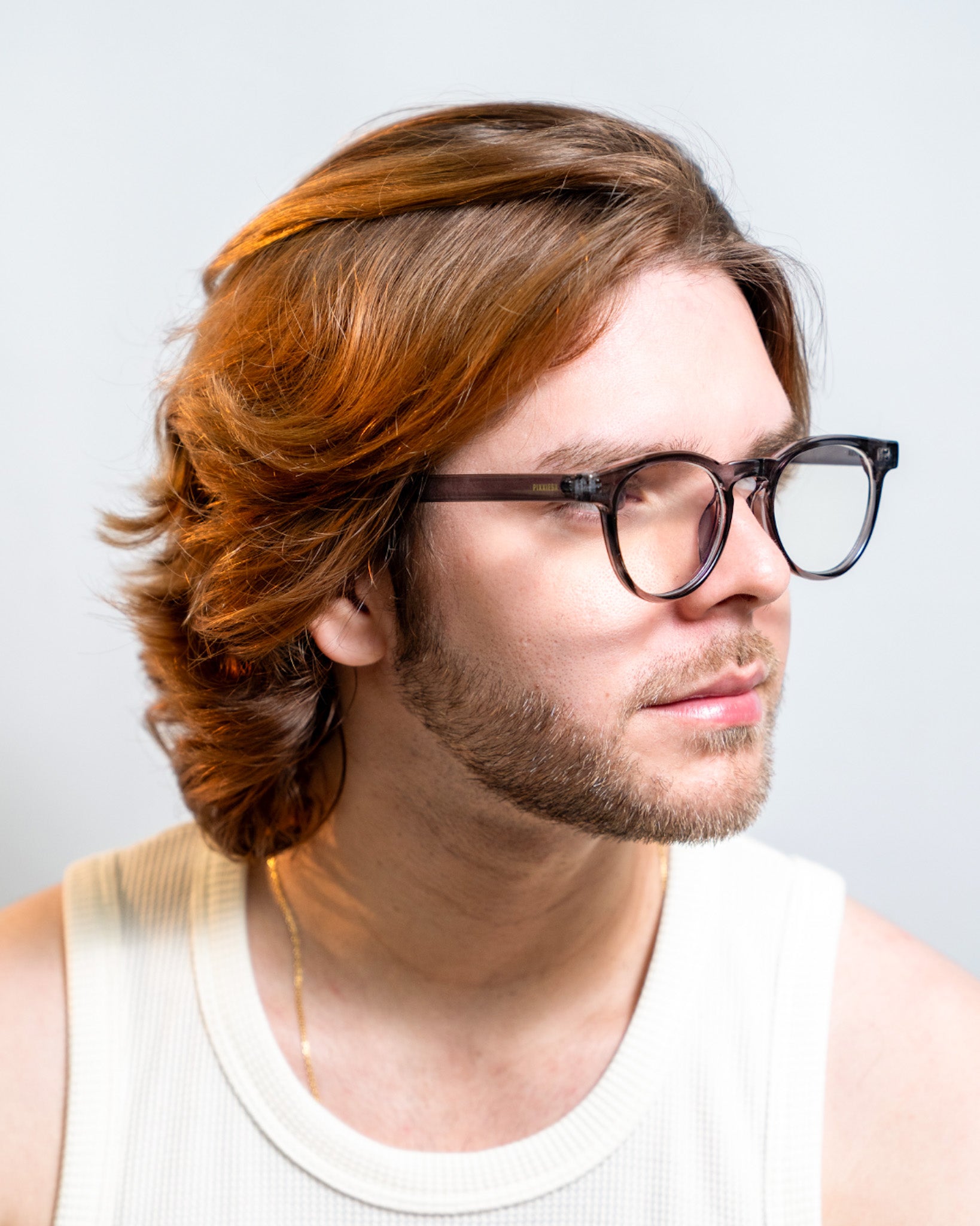 PIXXIESX SQUERD GRAY BLUE LIGHT PIXXIESX SUNGLASSES