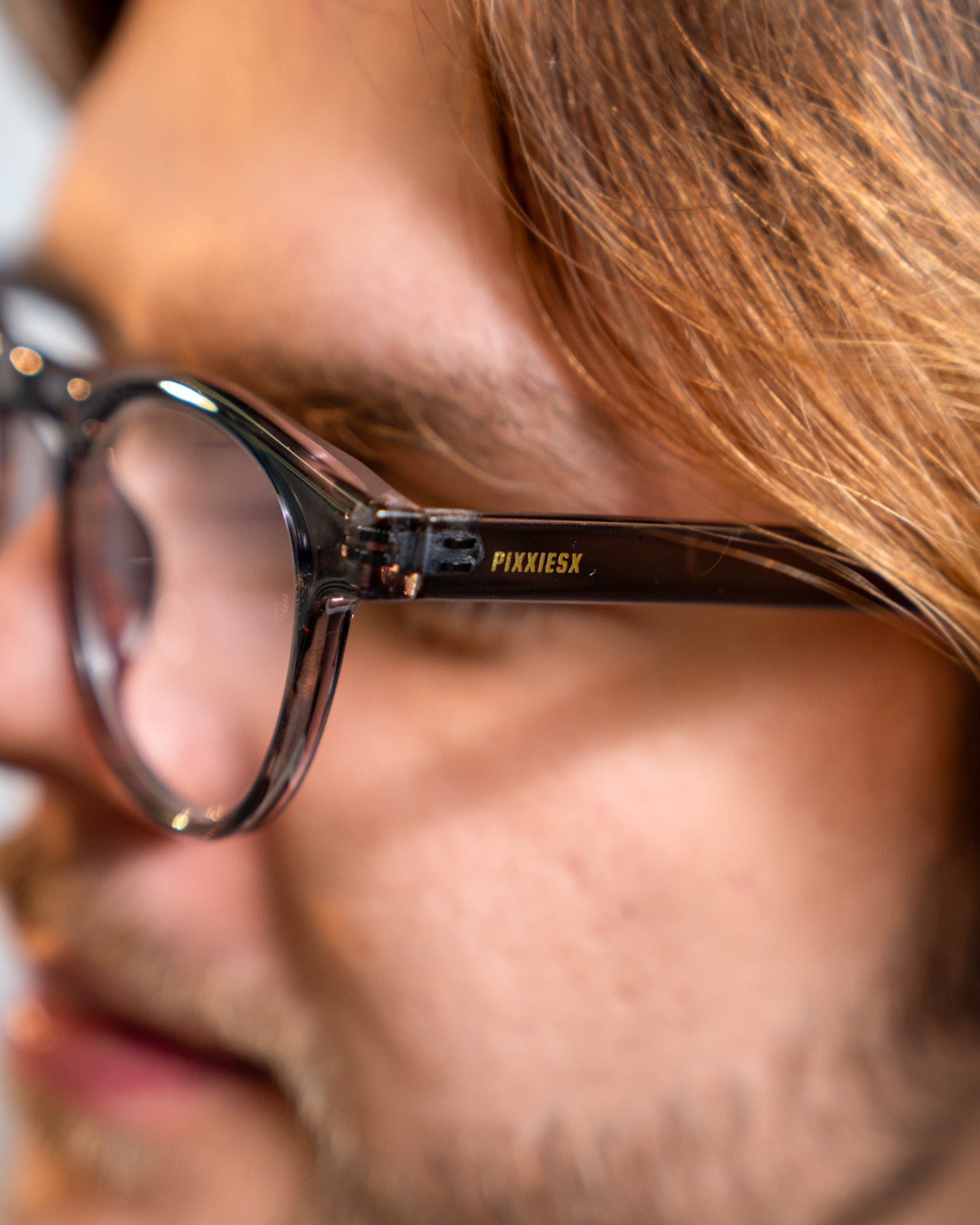 PIXXIESX SQUERD GRAY BLUE LIGHT PIXXIESX SUNGLASSES