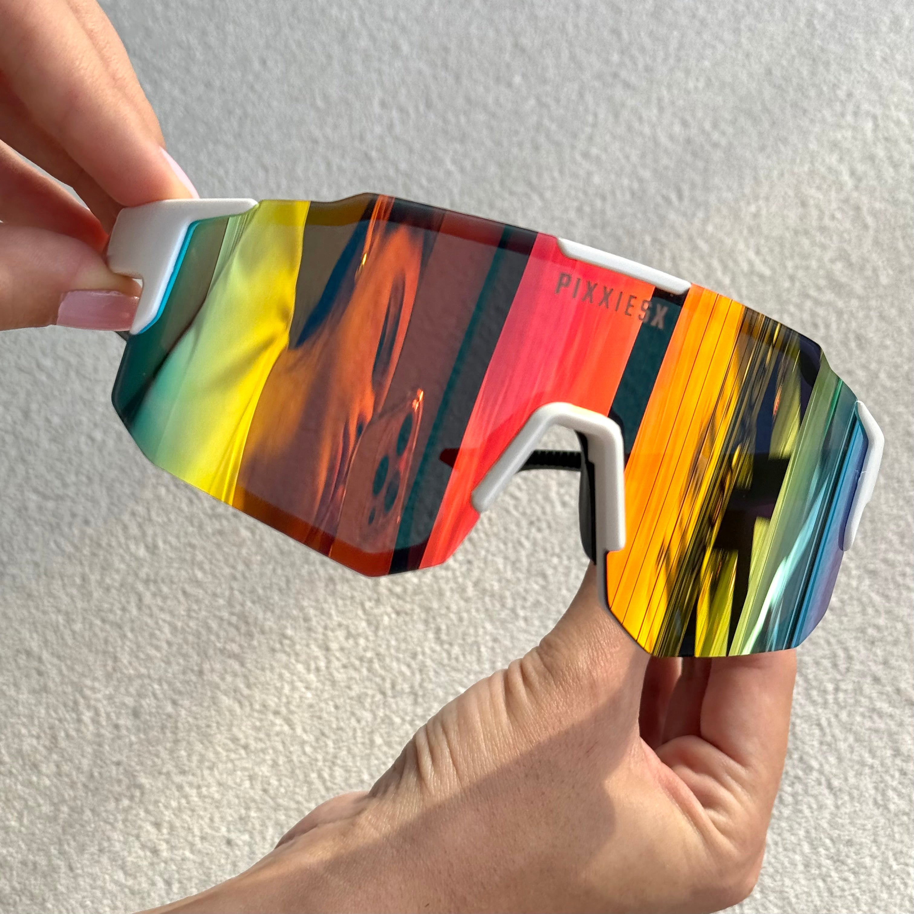 PIXXIESX NITRO WHITE RED ELRAYO