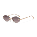 PIXXIESX MAXDE GRAY GOLD ROSE PIXXIESX SUNGLASSES
