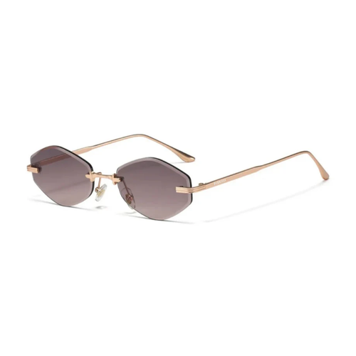 PIXXIESX MAXDE GRAY GOLD ROSE PIXXIESX SUNGLASSES