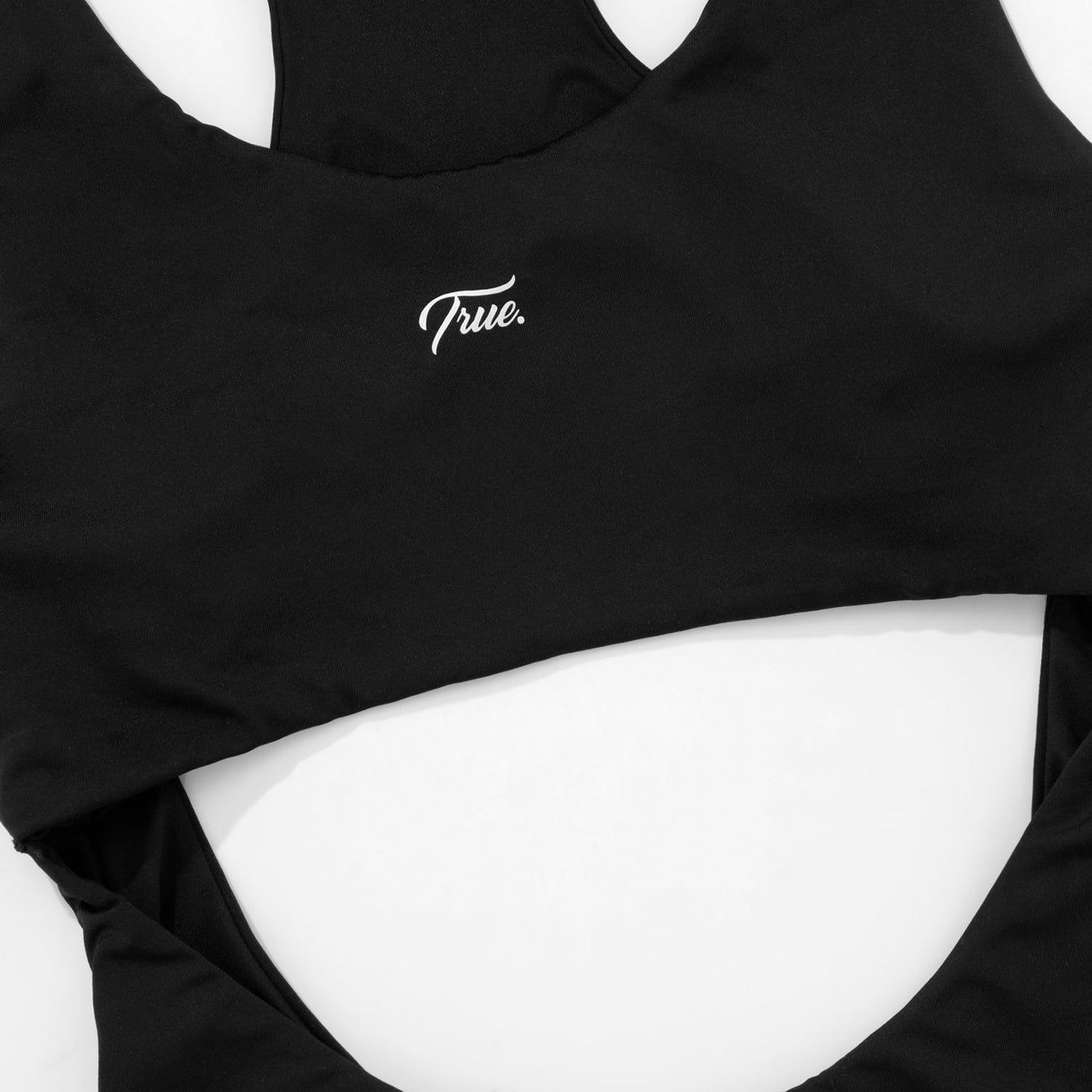 Body Cut-Out Pierna Alta - Negro