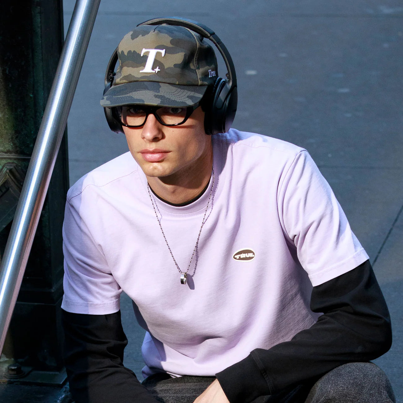 Camo Golfer Cap - Green TRUE