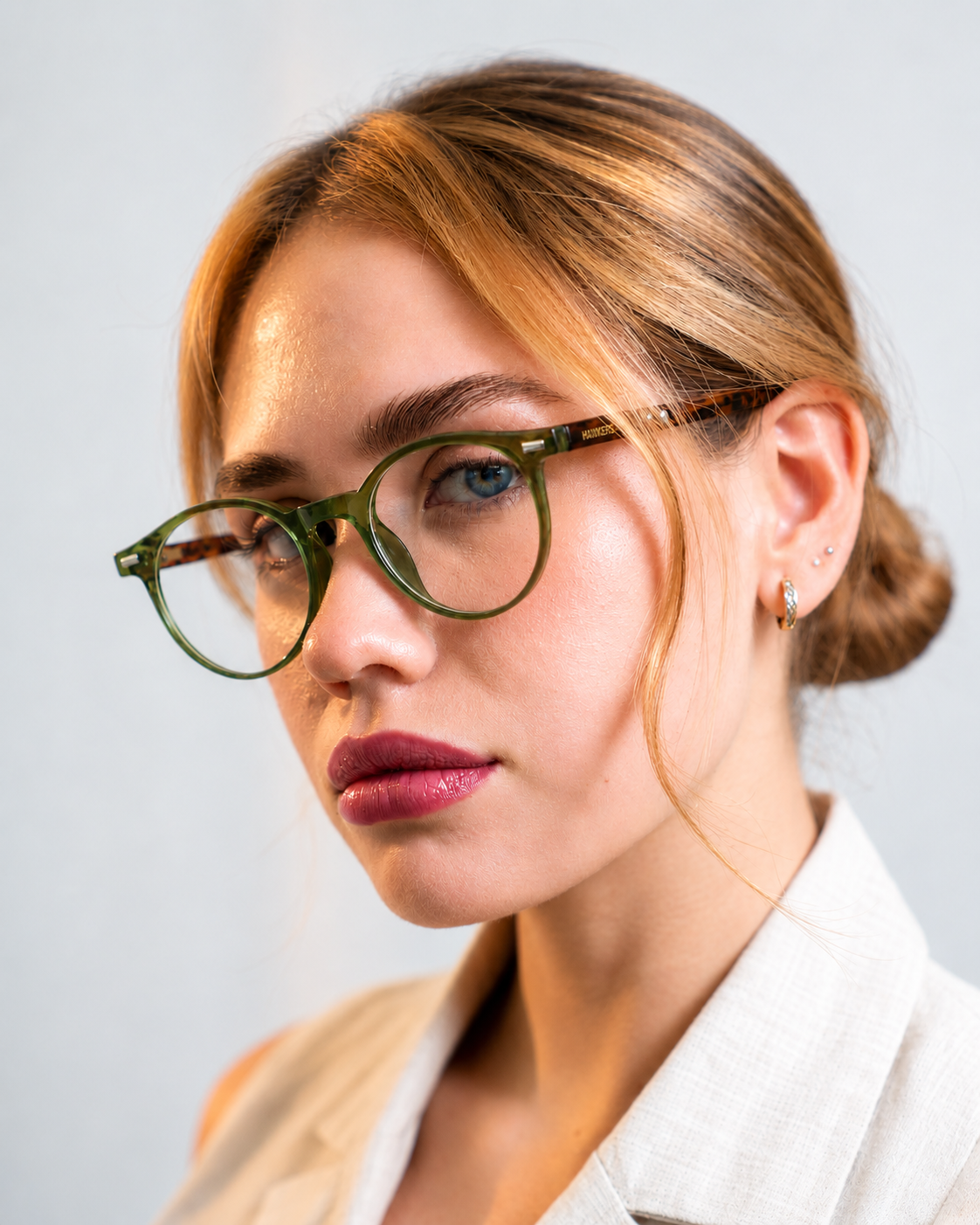 PIXXIESX NOLA LEOPARD GREEN BLUE LIGHT PIXXIESX SUNGLASSES