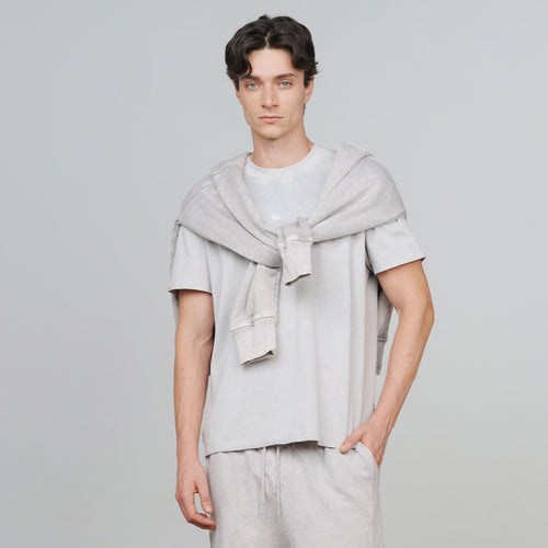 Classic T-Shirt - Washed Gra TRUE
