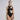 Classic Asymmetric Bodysuit - Black