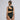 Classic Asymmetric Bodysuit - Black