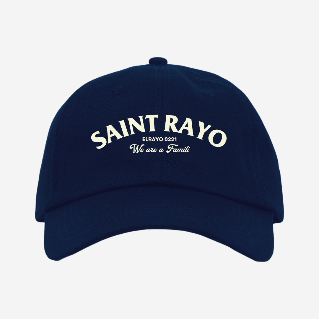 SAINT RAYO DAD HAT -BLUE ELRAYO