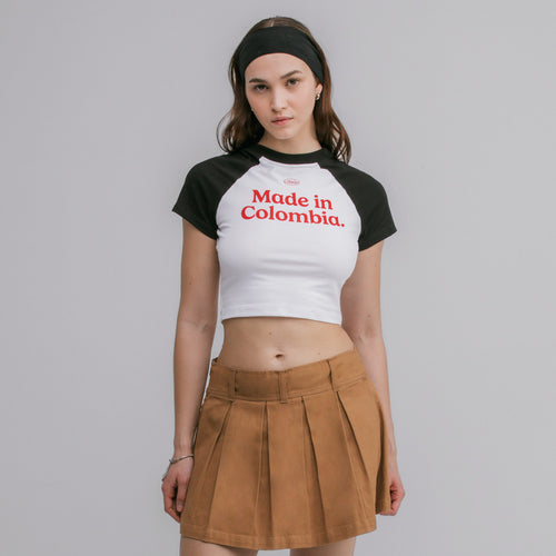 Colombia Baby Tee - Black TRUE