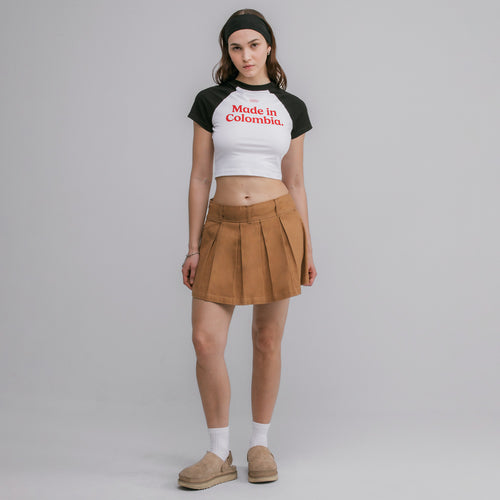 Colombia Baby Tee - Black TRUE