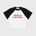 Colombia Baby Tee - Black TRUE