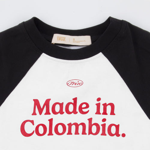 Colombia Baby Tee - Black TRUE