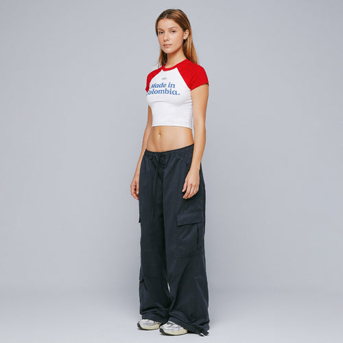 Colombia Baby Tee - Red TRUE