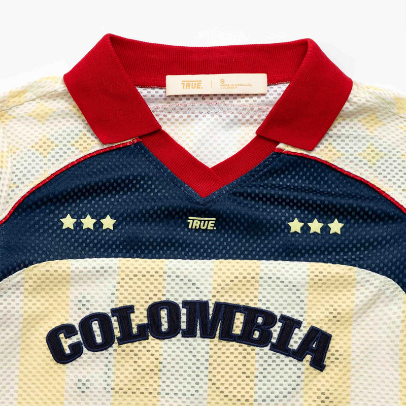 Colombia Oversized Polo T-Shirt - Butter Yellow TRUE