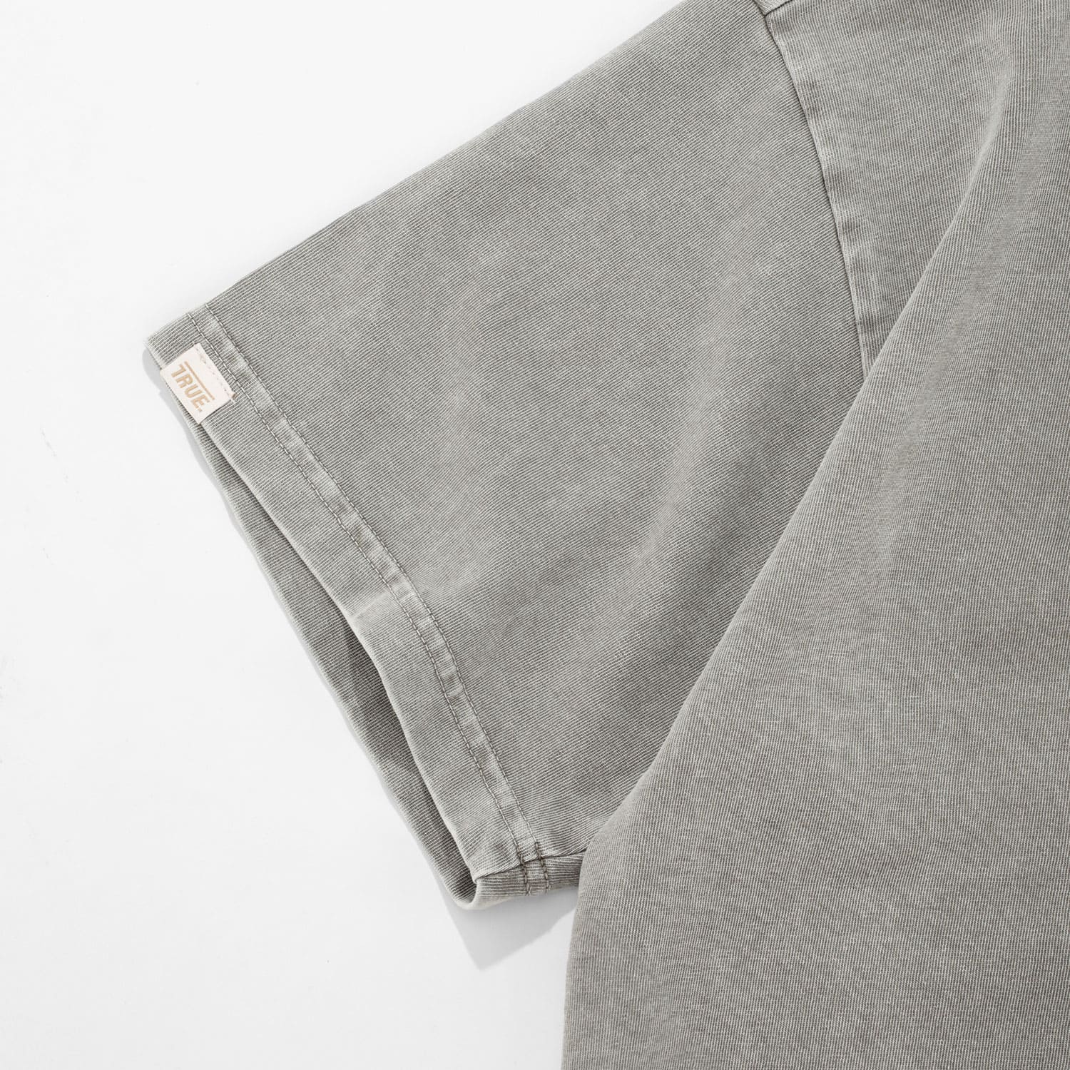 Core Boxy Tee - Light Gray