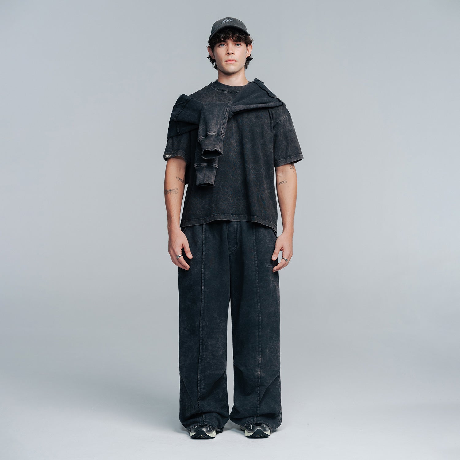 Core Boxy Tee - Dark Gray