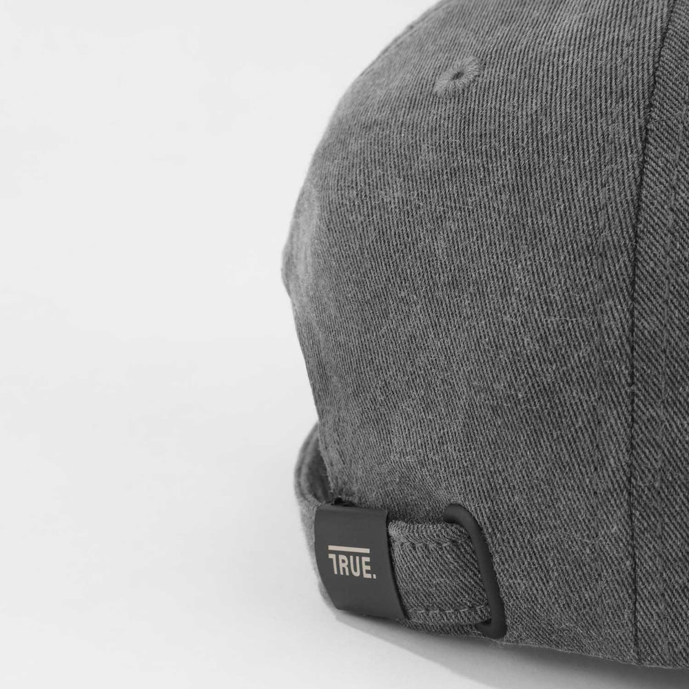 Core Washed Cap - Dark Gray TRUE