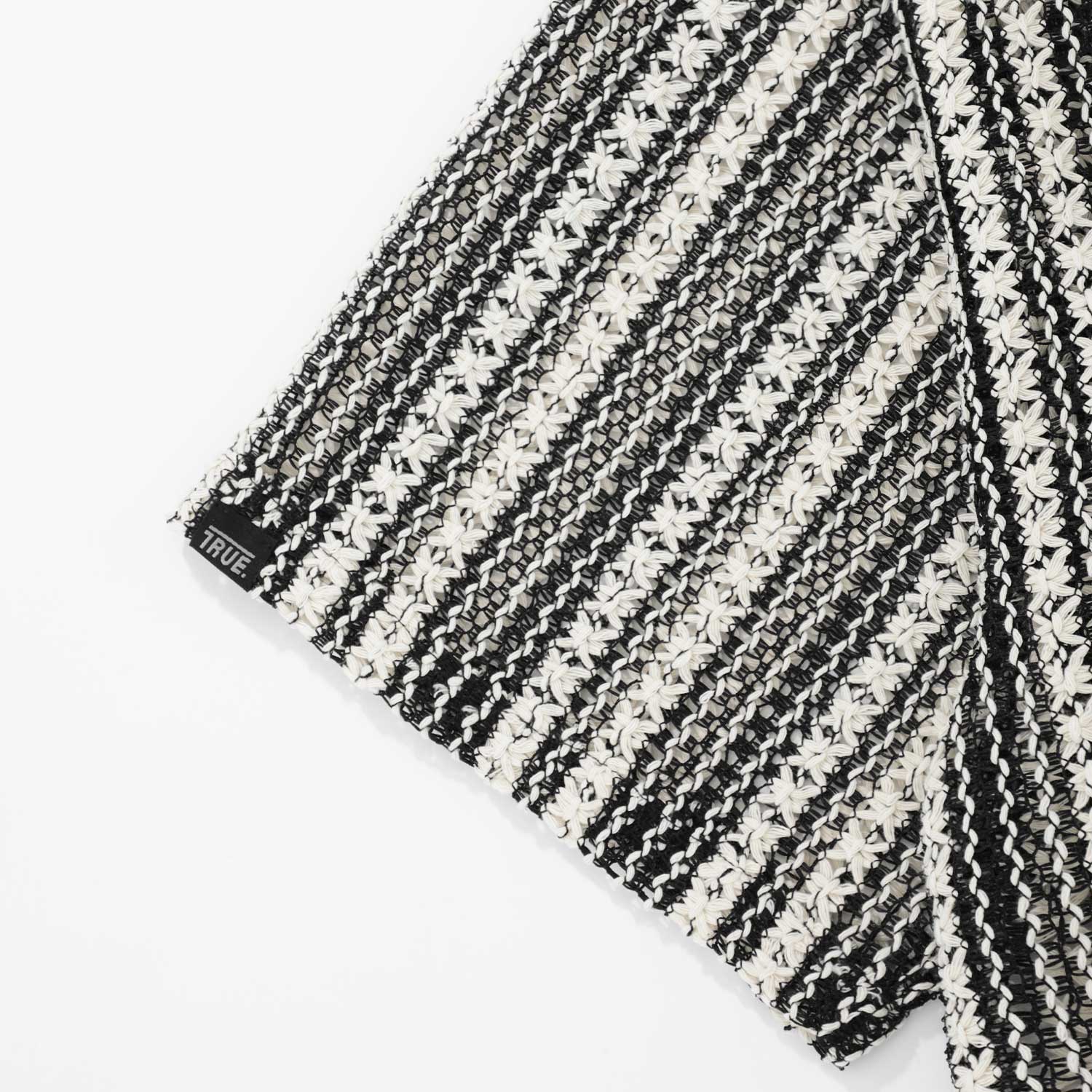 Crochet Pattern Boxy Shirt - Black TRUE
