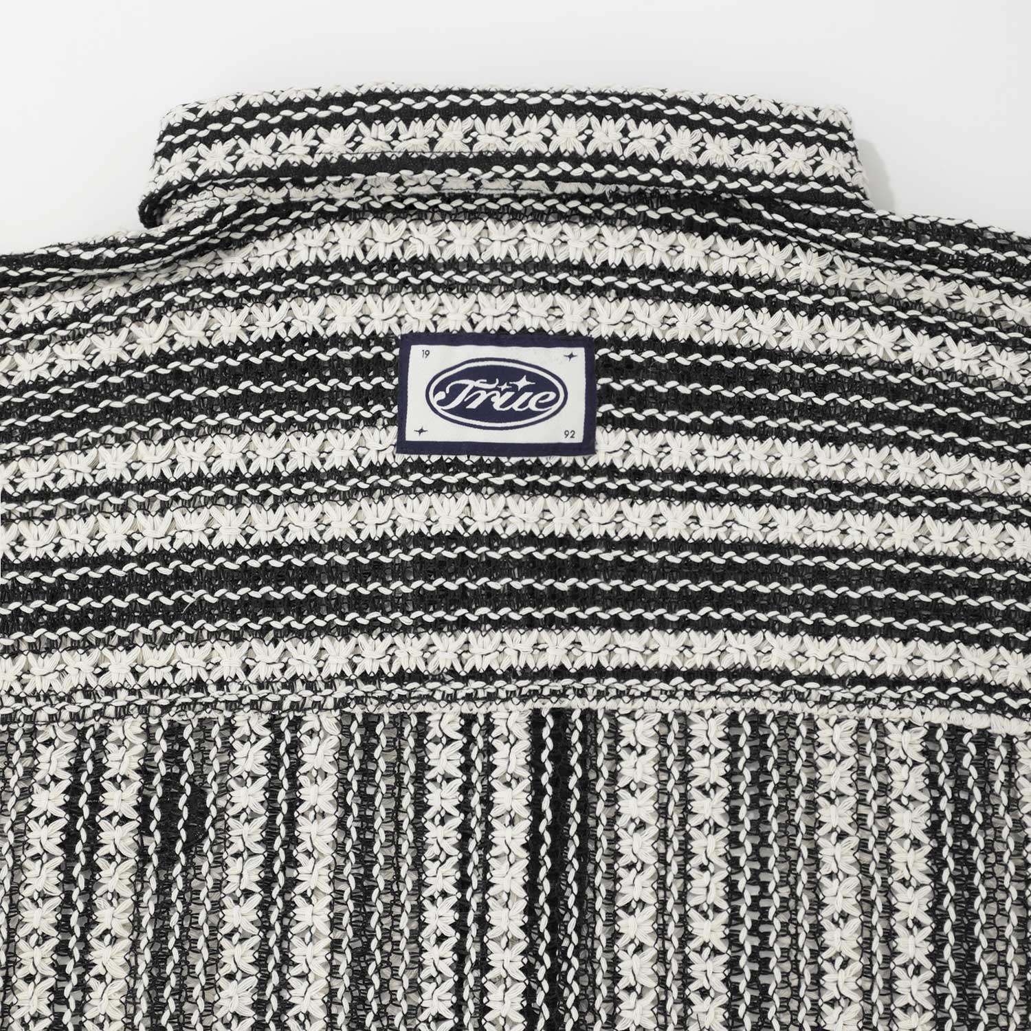 Crochet Pattern Boxy Shirt - Black TRUE