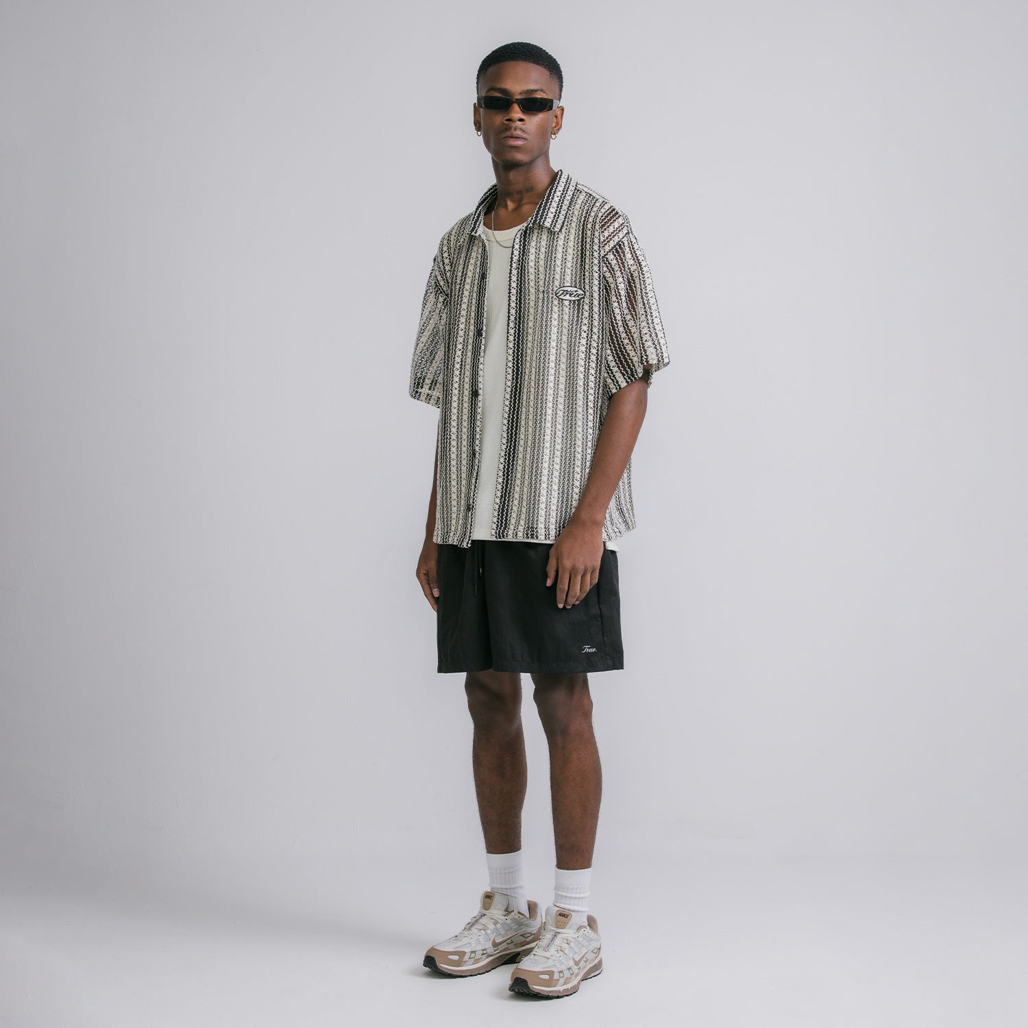 Crochet Pattern Boxy Shirt - Black TRUE