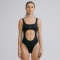 Cut-Out Bodysuit - Black