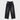 Dirty-Wash Mid-Rise Pants - Black