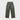 Dirty-Wash Low-Rise Pants - Military Green