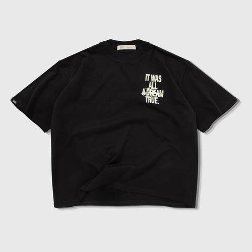 Dreams Boxy Tee - Black TRUE