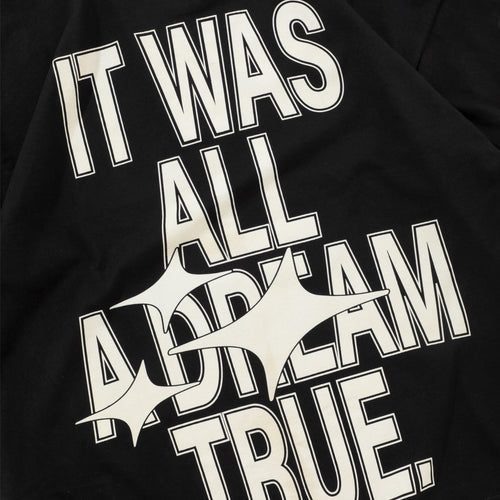 Dreams Boxy Tee - Black TRUE