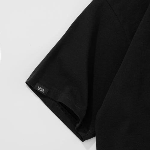 Dreams Boxy Tee - Black TRUE