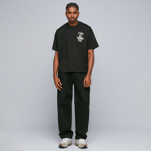 Dreams Boxy Tee - Black TRUE
