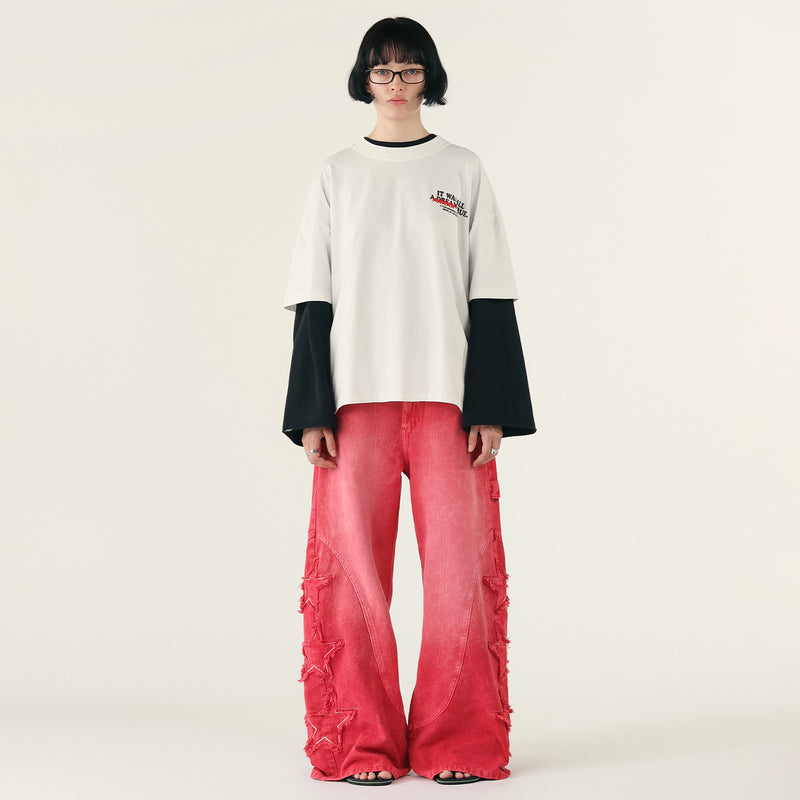 Dream True Boxy T-Shirt - Cream TRUE