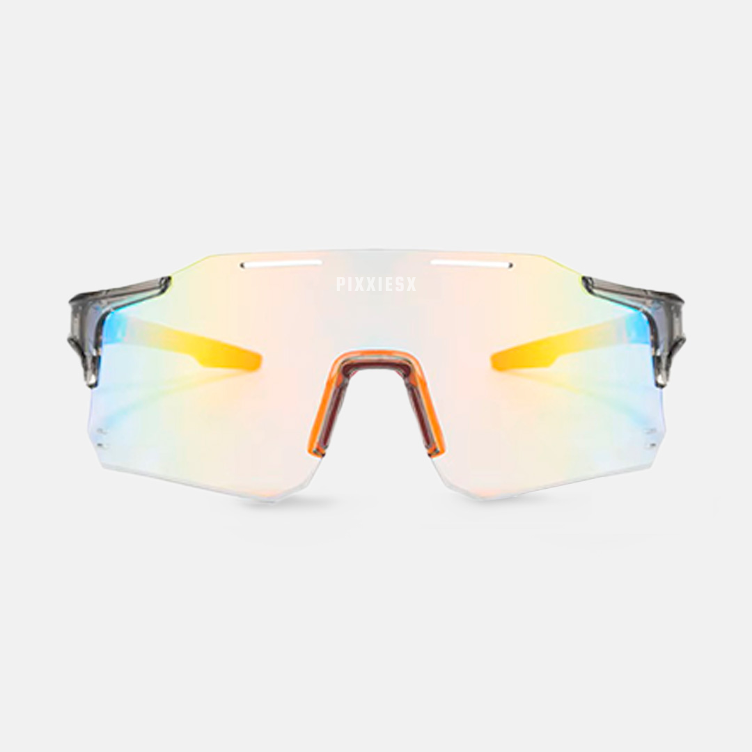 PIXXIESX GLAREX ORANGE GRAY PHOTOCHROMATIC PIXXIESX