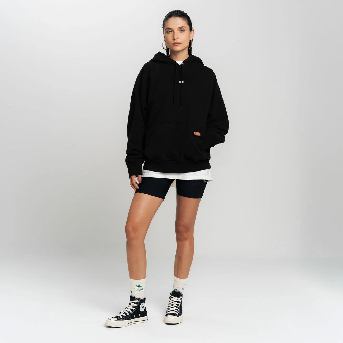 Hoodie Clásico - Negro