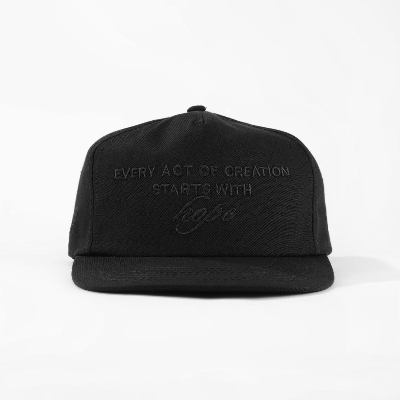 Hope Golfer Cap - Black TRUE