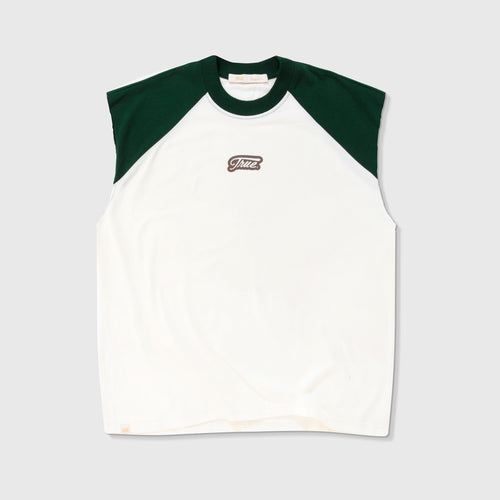 Interlude SL Raglan Tee - Pine Green TRUE
